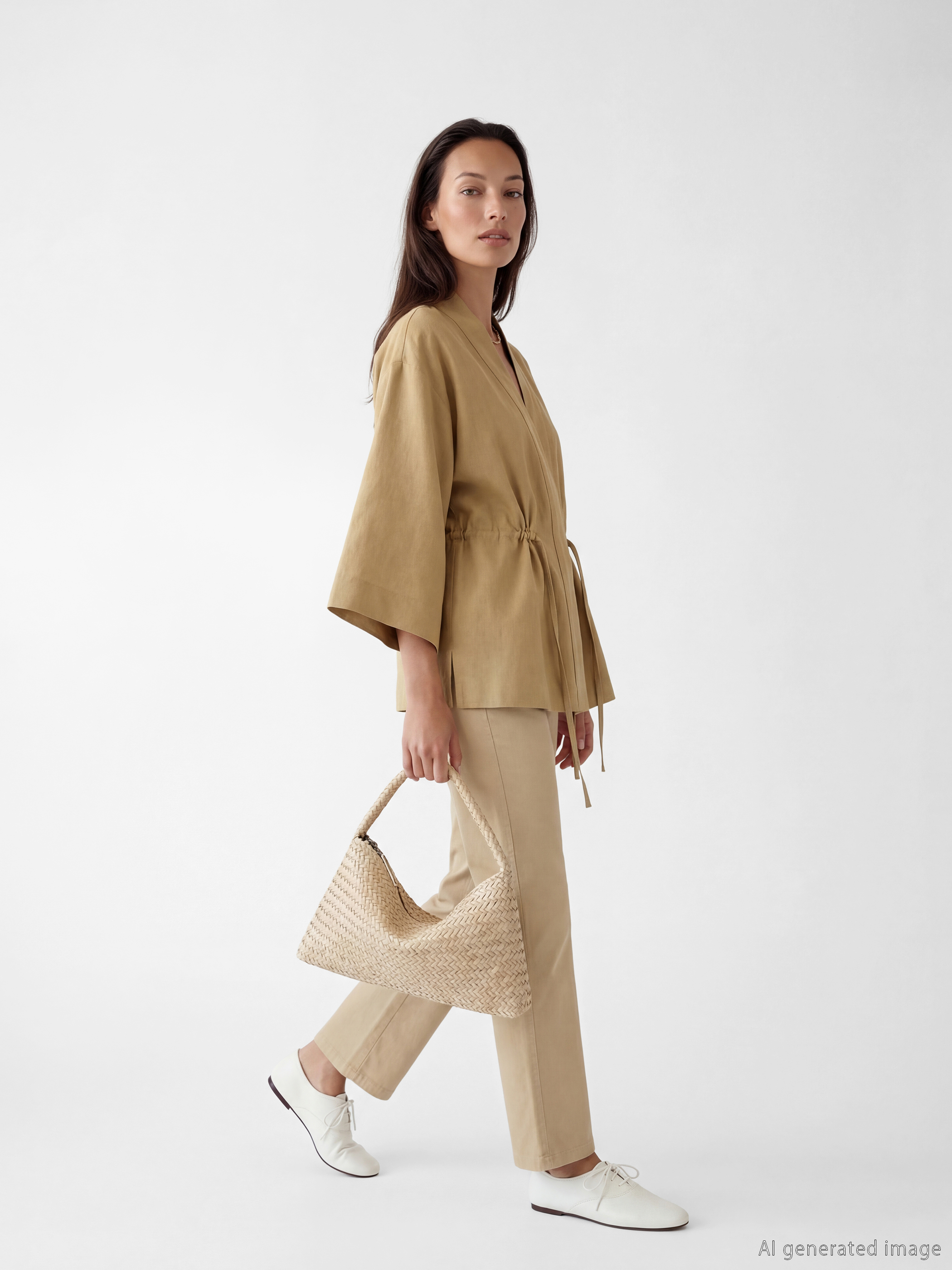 Toxuma kimono — xaki