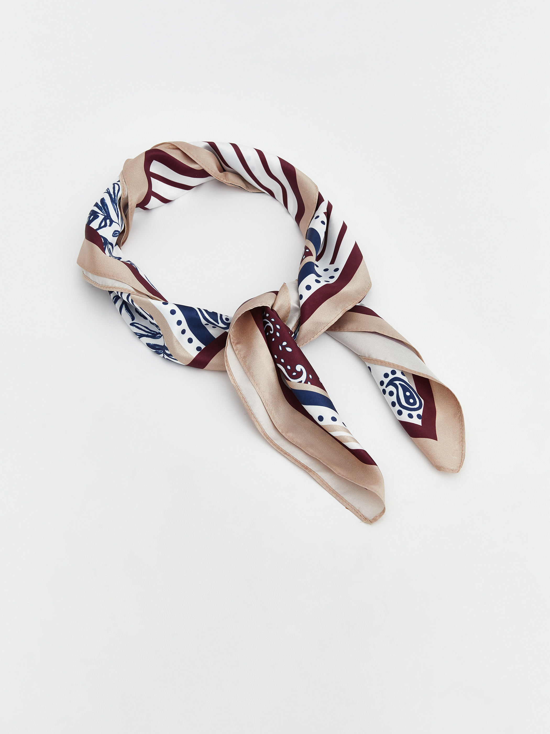 Aksesuar bandana — ekru